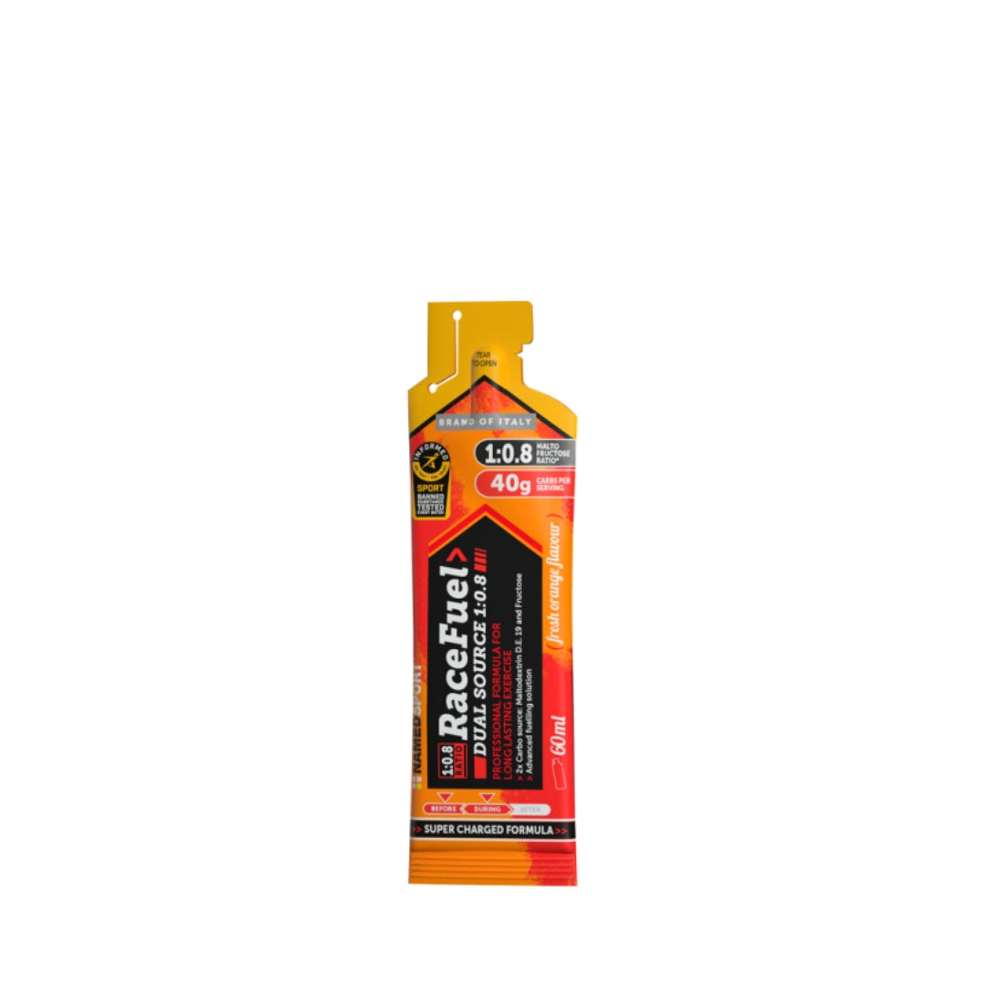 RACE FUEL GEL ORANGE NAMED DOBLE FUENTE – 60ML (NARANJA)