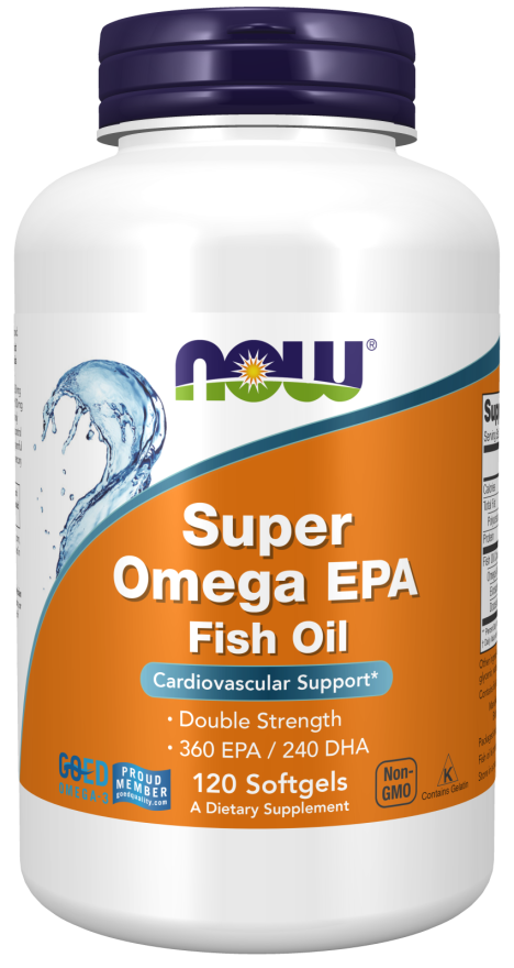 Super Omega EPA Fish Oil, Double Strength Softgels