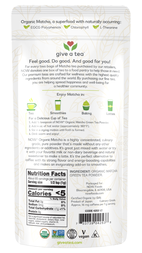 Matcha Green Tea Powder, Organic
