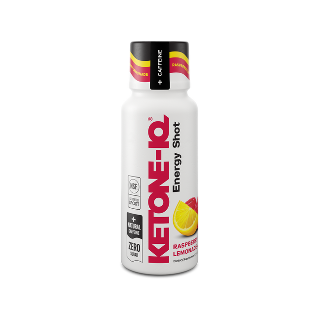 Ketone-IQ +Caffeine Shot Limonada de frambuesa