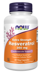 Resveratrol, Extra Strength 350 mg Veg Capsules