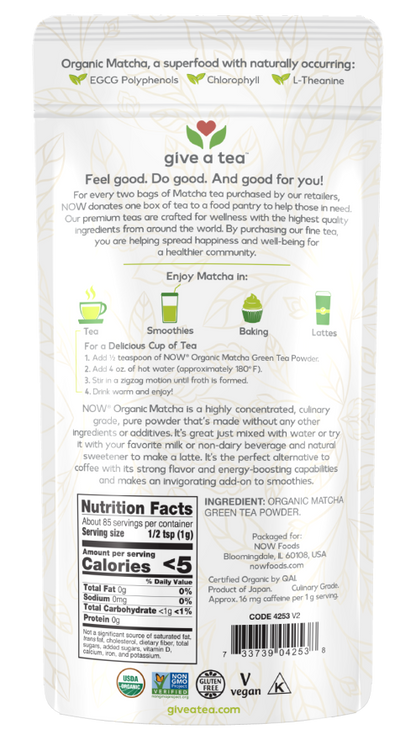 Matcha Green Tea Powder, Organic