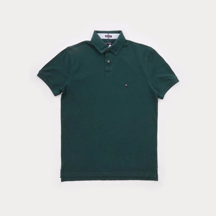 Polo verde de corte regular - Adaptive Tommy Hilfiger