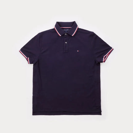 Polo azul con logo - Adaptive