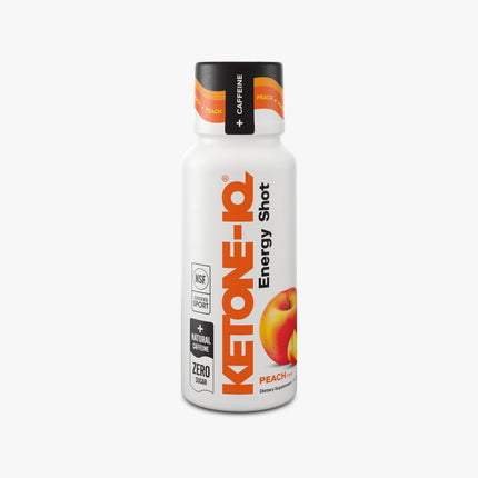 Ketone-IQ +Caffeine Shot Durazno