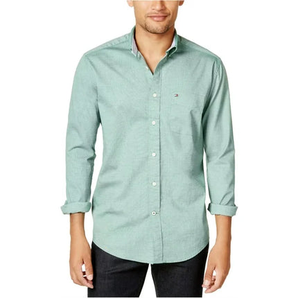 Camisa blanca flex poplin de corte slim