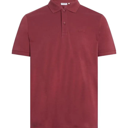 Polo Calvin Klein Monograma Hombre Rojo
