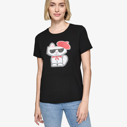 Camiseta Karl Lagerfeld Parisian Cat