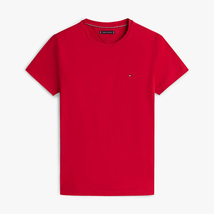 Camiseta slim con logo bordado