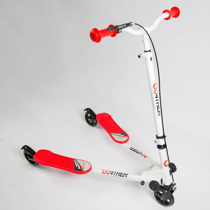 PATINETA SCOOTER SWING DE TRES RUEDAS 125 MM COLOR ROJA