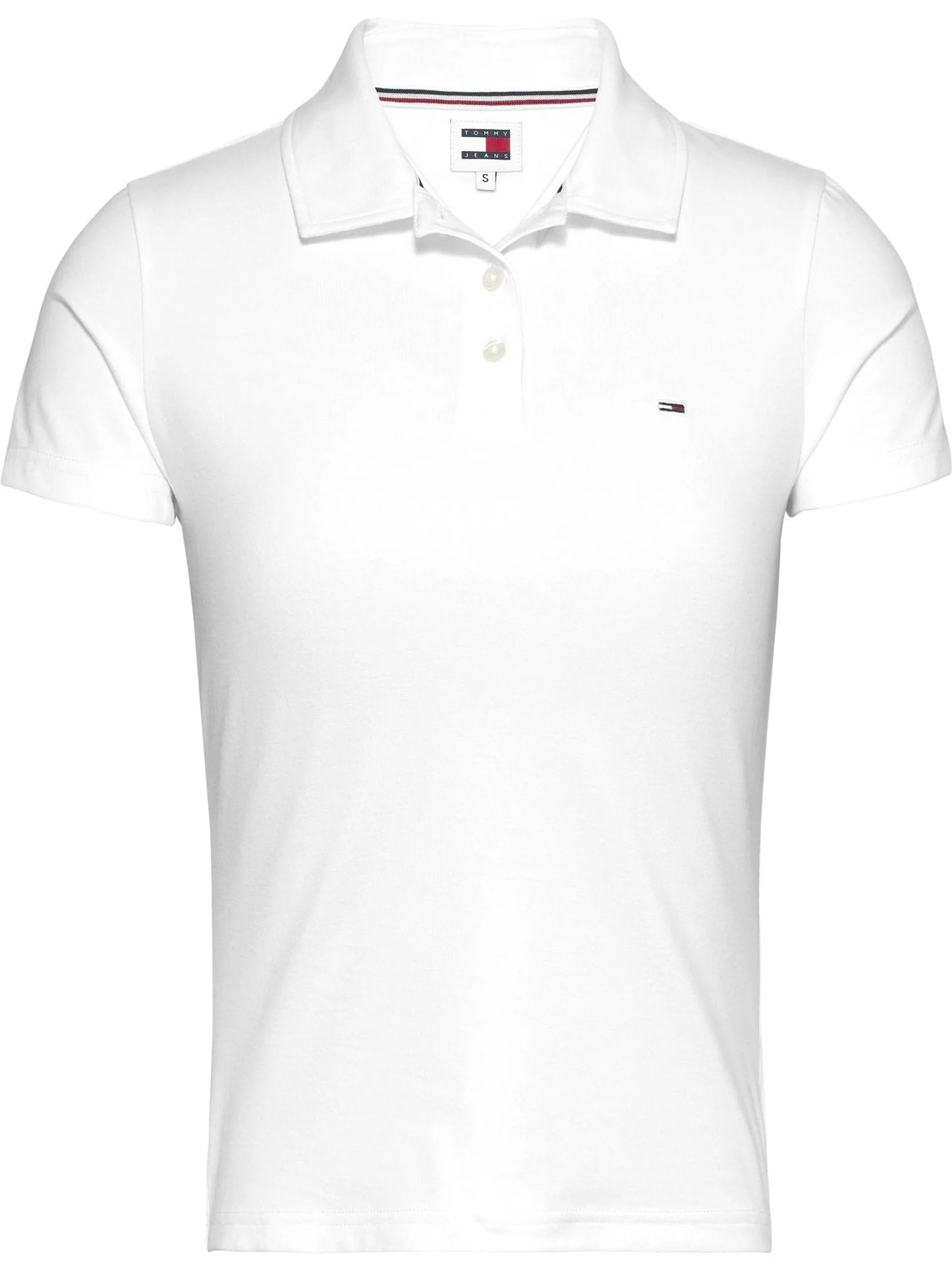 Polo blanco essential de corte slim Tommy Hilfiger