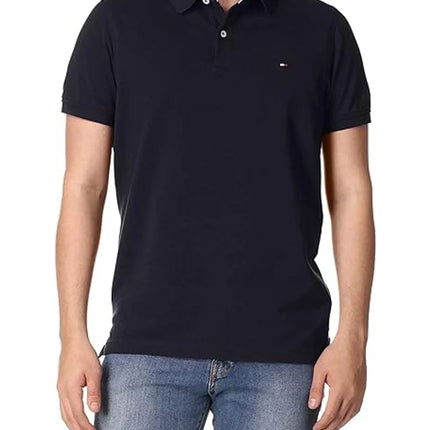 Polo Azul 1985 De Corte Regular Para Hombre