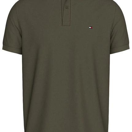 Polo verde slim Tommy Hilfiger