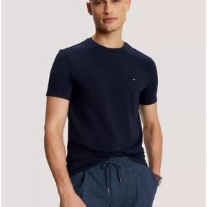 CAMISETA TOMMY HILFIGER BÁSICA DE ALGODÓN